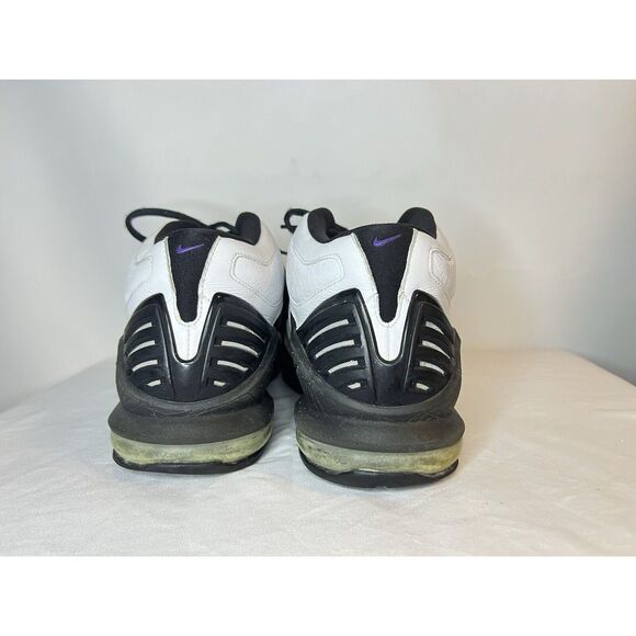 Vintage Nike Air Force Operate Max 1 Sneaker White Blue 310429-144 Strap 11.5 - Picture 5 of 7